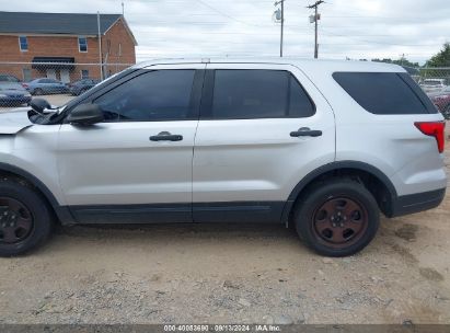 Lot #2992828318 2018 FORD POLICE INTERCEPTOR UTILITY