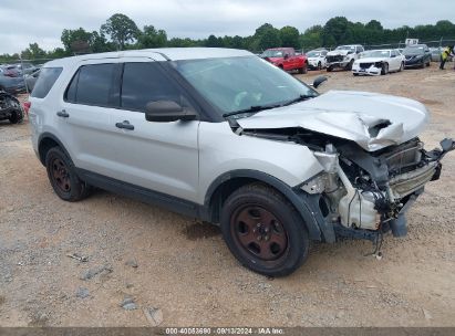 Lot #2992828318 2018 FORD POLICE INTERCEPTOR UTILITY