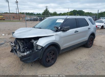 Lot #2992828318 2018 FORD POLICE INTERCEPTOR UTILITY