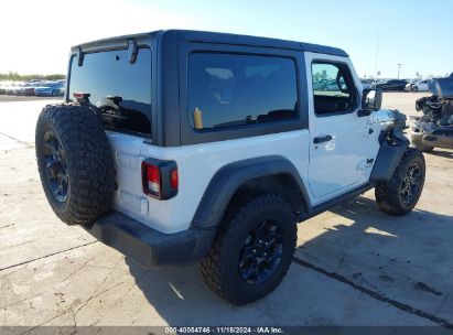 Lot #2992830864 2023 JEEP WRANGLER 2-DOOR WILLYS SPORT 4X4