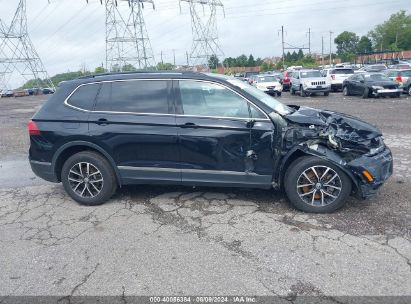 Lot #2992818547 2021 VOLKSWAGEN TIGUAN 2.0T SE/2.0T SE R-LINE BLACK/2.0T SEL