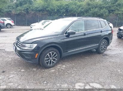 Lot #2992818547 2021 VOLKSWAGEN TIGUAN 2.0T SE/2.0T SE R-LINE BLACK/2.0T SEL