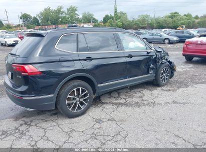 Lot #2992818547 2021 VOLKSWAGEN TIGUAN 2.0T SE/2.0T SE R-LINE BLACK/2.0T SEL