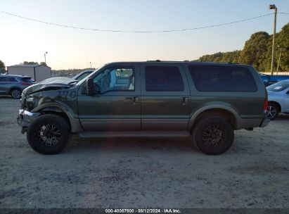 Lot #3035078643 2001 FORD EXCURSION LIMITED