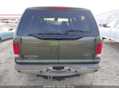 Lot #3035078643 2001 FORD EXCURSION LIMITED