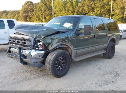 Lot #3035078643 2001 FORD EXCURSION LIMITED