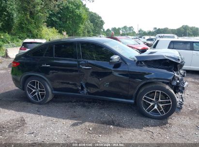 Lot #2997779825 2019 MERCEDES-BENZ AMG GLE 43 COUPE 4MATIC