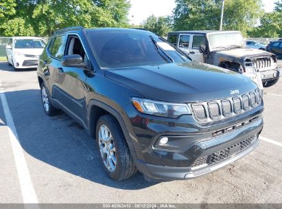 Lot #2992828308 2022 JEEP COMPASS LATITUDE LUX 4X4