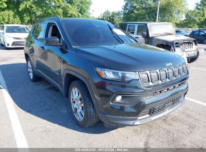 Lot #2992828308 2022 JEEP COMPASS LATITUDE LUX 4X4