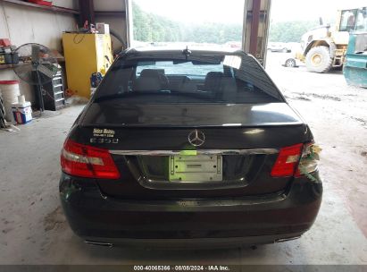 Lot #3052077619 2011 MERCEDES-BENZ E 350