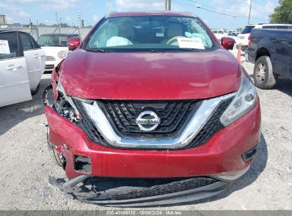 Lot #2997779803 2015 NISSAN MURANO PLATINUM