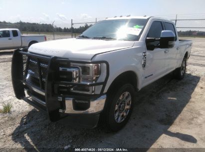 Lot #2996535478 2020 FORD F-350 KING RANCH