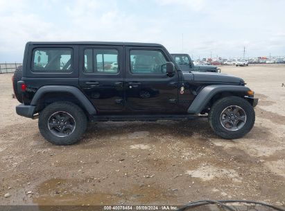 Lot #3037530816 2022 JEEP WRANGLER UNLIMITED SPORT 4X4