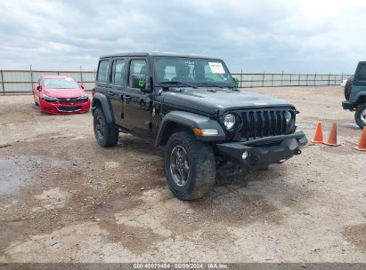 Lot #3037530816 2022 JEEP WRANGLER UNLIMITED SPORT 4X4