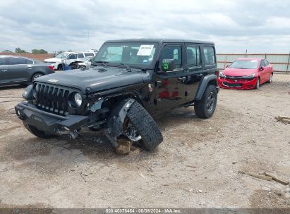 Lot #3037530816 2022 JEEP WRANGLER UNLIMITED SPORT 4X4