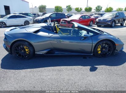 Lot #2992833425 2023 LAMBORGHINI HURACAN EVO SPYDER RWD