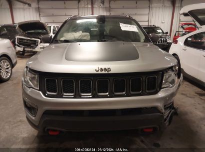 Lot #3053065014 2021 JEEP COMPASS TRAILHAWK 4X4