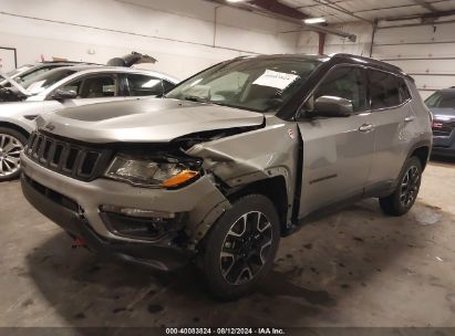 Lot #3053065014 2021 JEEP COMPASS TRAILHAWK 4X4