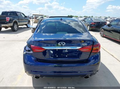 Lot #2992831250 2021 INFINITI Q50