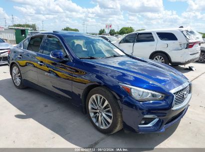 Lot #2992831250 2021 INFINITI Q50