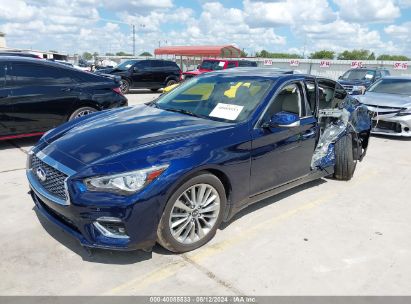 Lot #2992831250 2021 INFINITI Q50