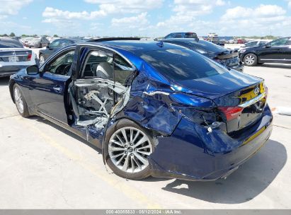 Lot #2992831250 2021 INFINITI Q50