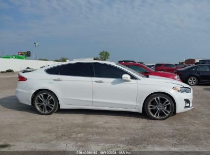 Lot #3035088056 2019 FORD FUSION TITANIUM