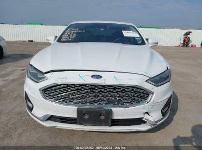 Lot #3035088056 2019 FORD FUSION TITANIUM