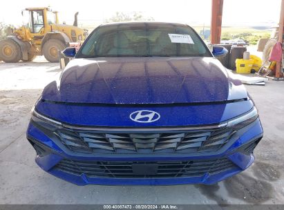 Lot #2997779726 2024 HYUNDAI ELANTRA HYBRID LIMITED