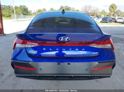 Lot #2997779726 2024 HYUNDAI ELANTRA HYBRID LIMITED