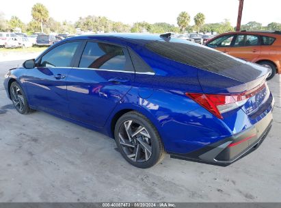 Lot #2997779726 2024 HYUNDAI ELANTRA HYBRID LIMITED