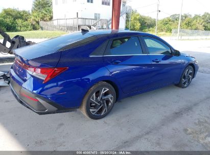 Lot #2997779726 2024 HYUNDAI ELANTRA HYBRID LIMITED