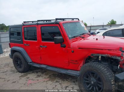 Lot #3050084505 2016 JEEP WRANGLER UNLIMITED SPORT