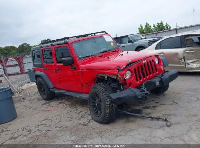 Lot #3050084505 2016 JEEP WRANGLER UNLIMITED SPORT