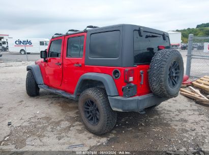 Lot #3050084505 2016 JEEP WRANGLER UNLIMITED SPORT