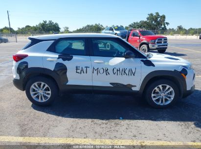 Lot #2996535600 2023 CHEVROLET TRAILBLAZER FWD LS