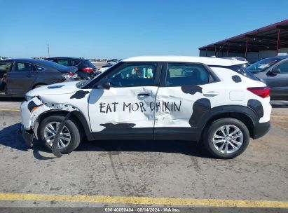 Lot #2996535600 2023 CHEVROLET TRAILBLAZER FWD LS