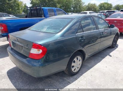 Lot #2992831245 2004 TOYOTA CAMRY LE