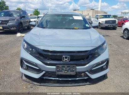 Lot #2992828273 2020 HONDA CIVIC EX-L