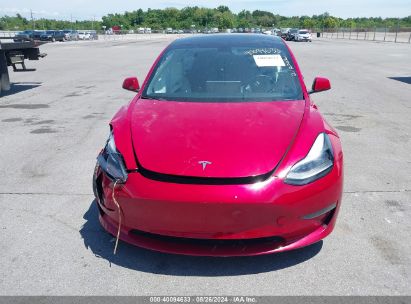 Lot #2992831238 2022 TESLA MODEL 3 LONG RANGE DUAL MOTOR ALL-WHEEL DRIVE