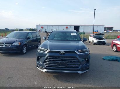 Lot #2992834219 2024 TOYOTA GRAND HIGHLANDER HYBRID PLATINUM MAX