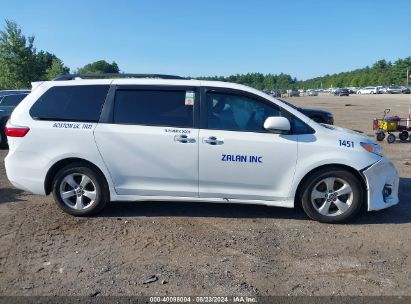 Lot #2992818831 2020 TOYOTA SIENNA LE