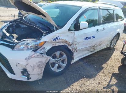 Lot #2992818831 2020 TOYOTA SIENNA LE