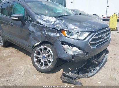 Lot #2997779645 2022 FORD ECOSPORT TITANIUM