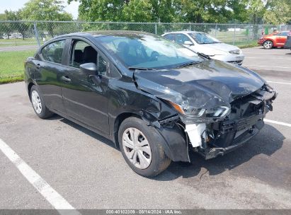 Lot #2989127360 2020 NISSAN VERSA S XTRONIC CVT