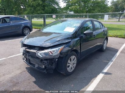 Lot #2989127360 2020 NISSAN VERSA S XTRONIC CVT