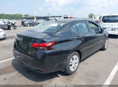 Lot #2989127360 2020 NISSAN VERSA S XTRONIC CVT