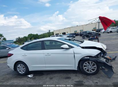 Lot #2990352032 2020 HYUNDAI ELANTRA SE