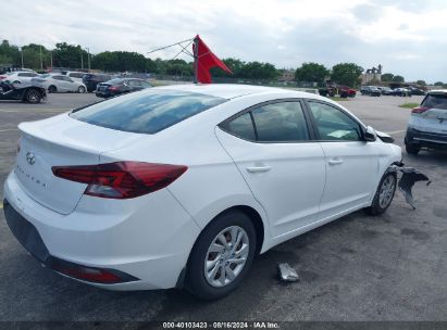 Lot #2990352032 2020 HYUNDAI ELANTRA SE