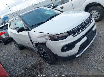 Lot #3035078508 2023 JEEP COMPASS LIMITED 4X4